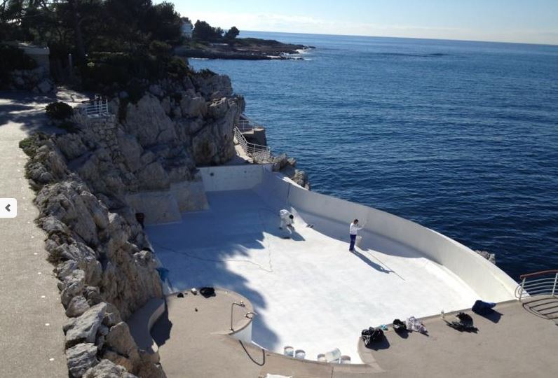Rénovation de piscine au bord de mer - Nice - Vasta Piscine